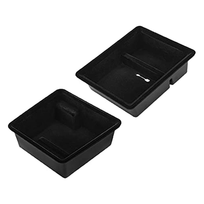 Velvet Center Console Storage Trays