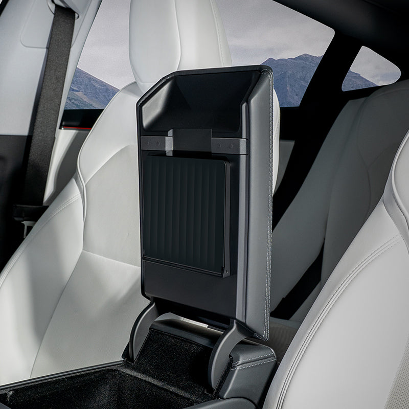 Armrest Hidden Storage Box for New Model 3/Y