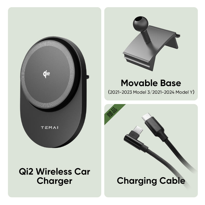 Qi2 Magsafe Car Charger