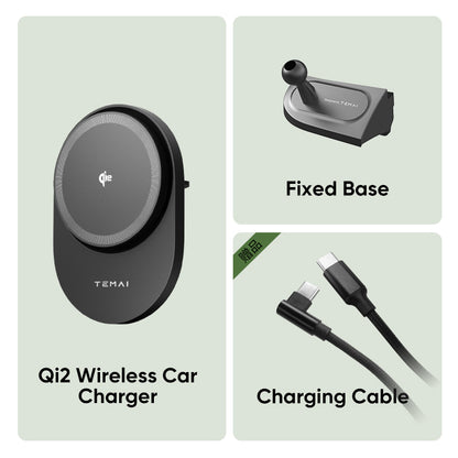 Qi2 Magsafe Car Charger